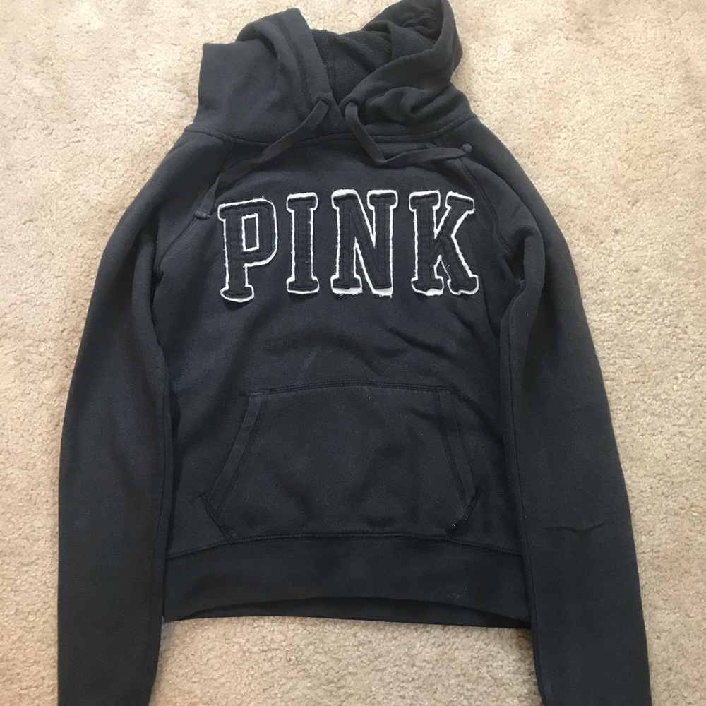 PINK Sweatshirt: jacket
